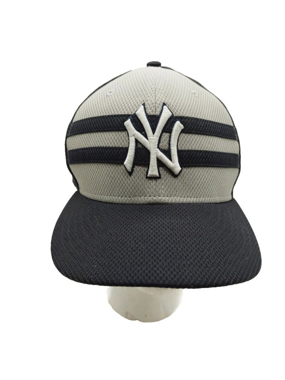 New York Yankees 2015 All Star Hat 7 1/8 Fitted Cap 2015 Grey Blue White